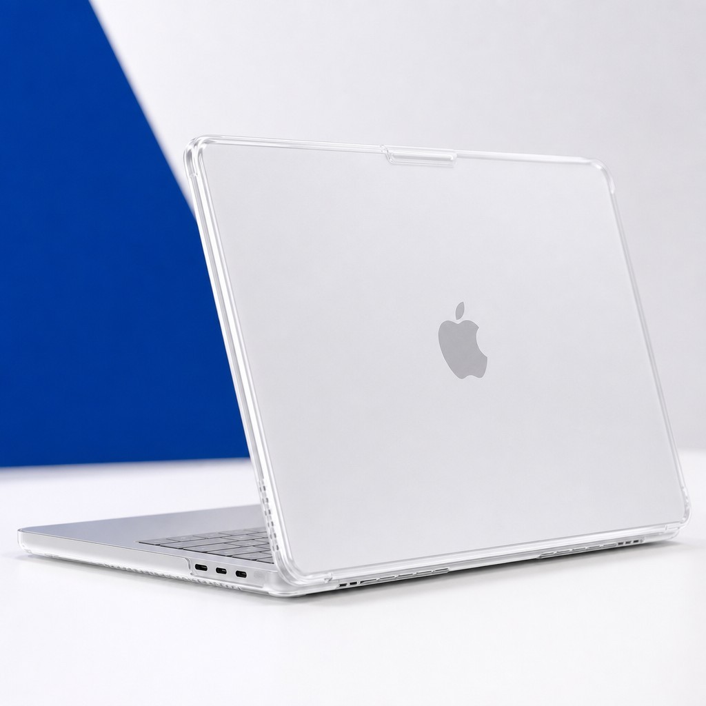Frosted Transparent MacBook Case Texture