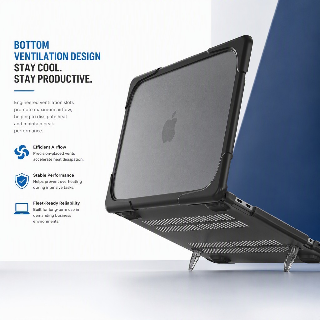 Bottom Heat Dissipation Vent Details