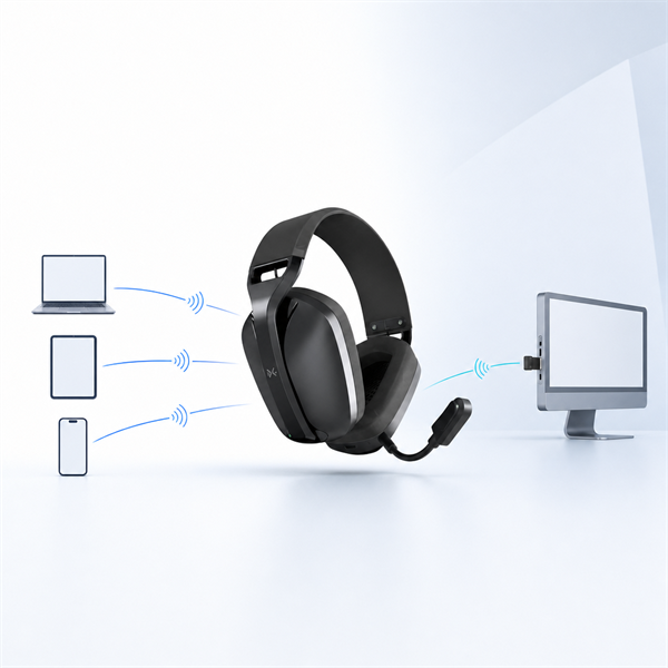 Bluetooth 2.4G Dual Mode Wireless Headset
