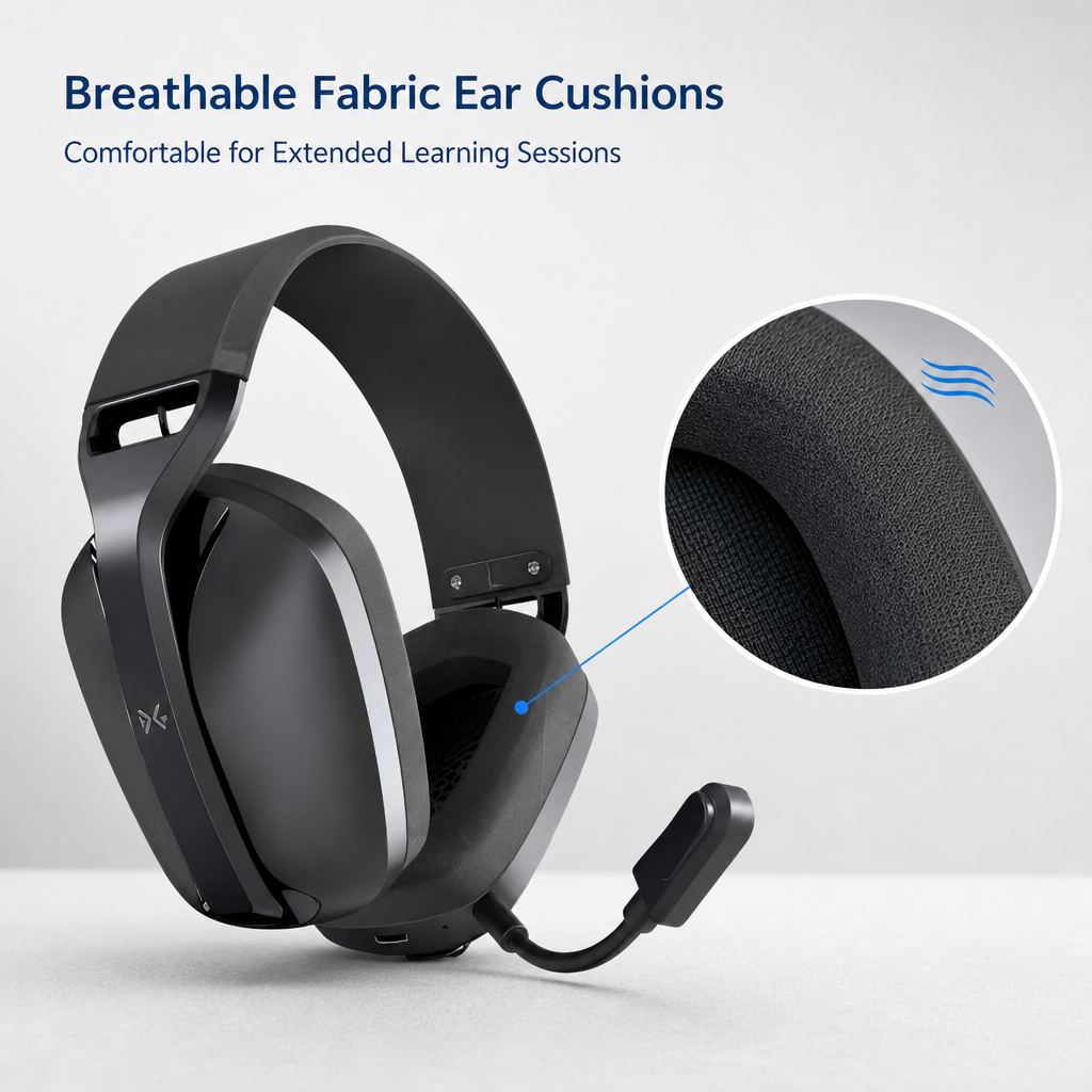 Breathable Fabric Ear Cushions
