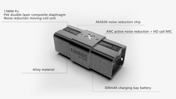 DG-BT07 ANC bluetooth 5.4 core wireless earphones - Image 3